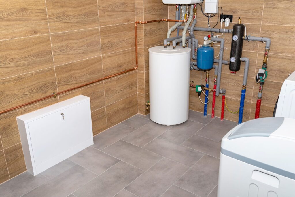 Residential water heater and plumbing system installed in Waco